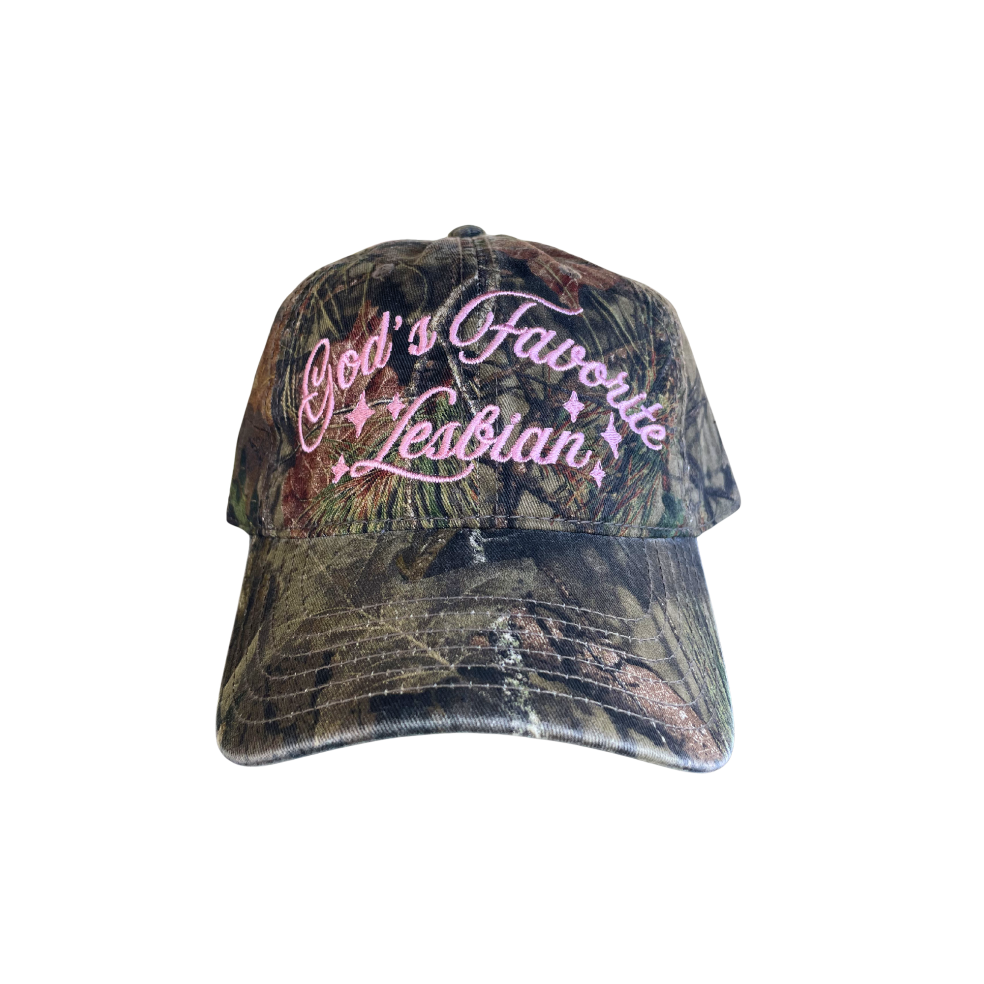 God's Favorite Lesbian Camo Cap