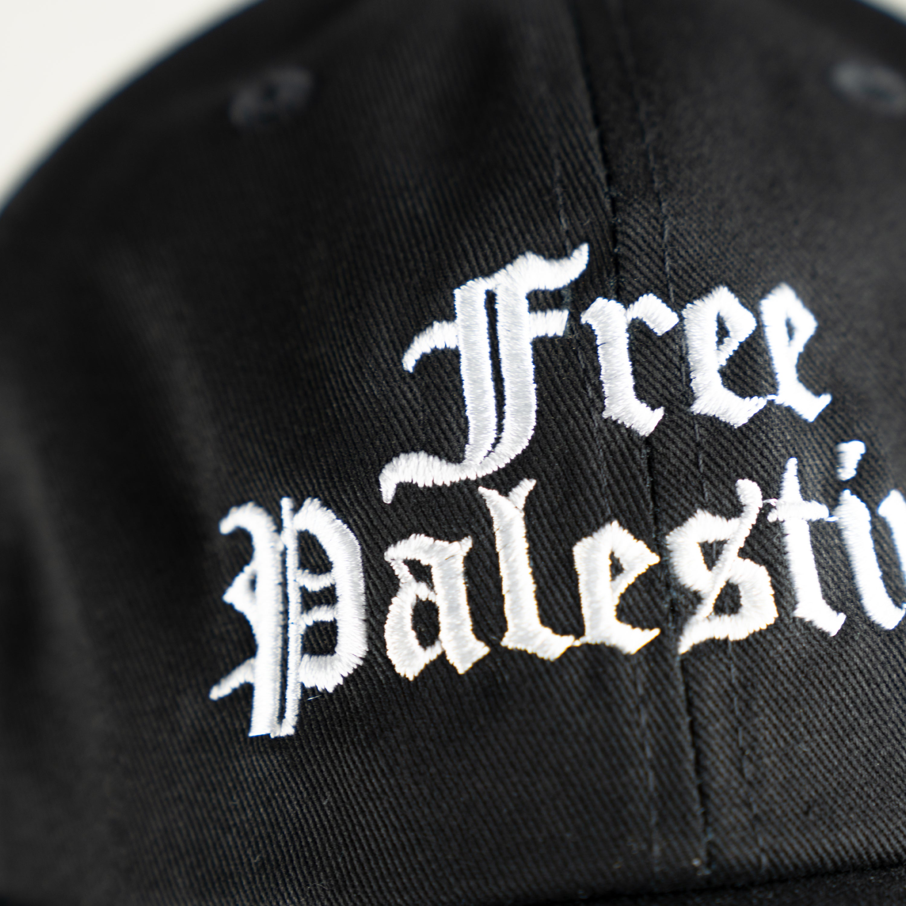 Free Palestine Hat (Black)