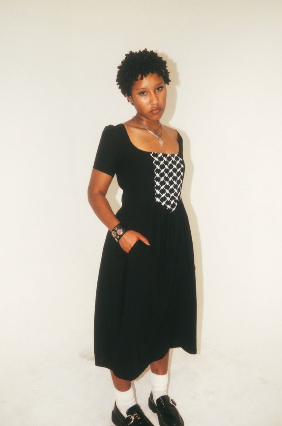 Goth Kuffiyeh Dress