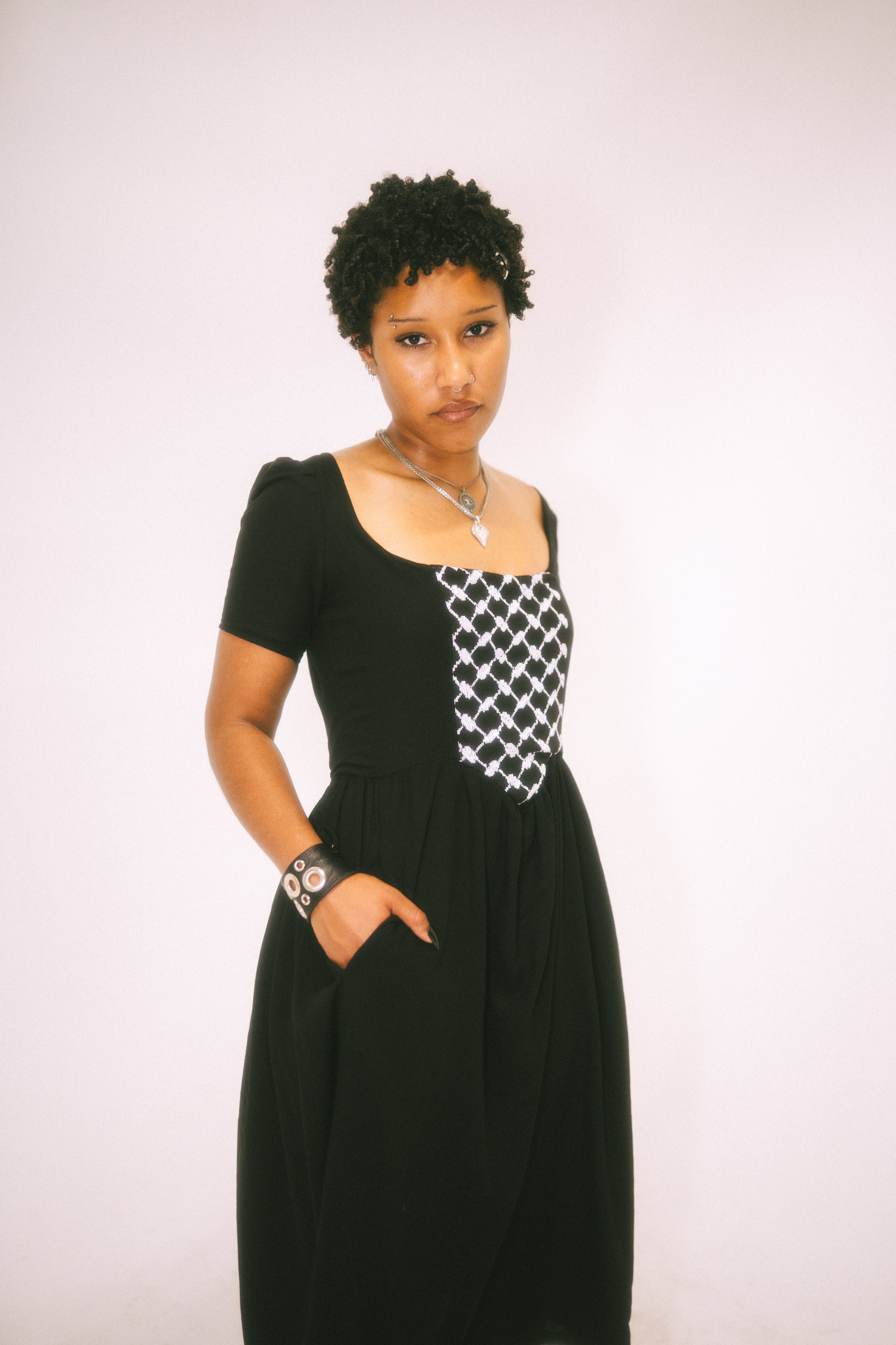 Goth Kuffiyeh Dress