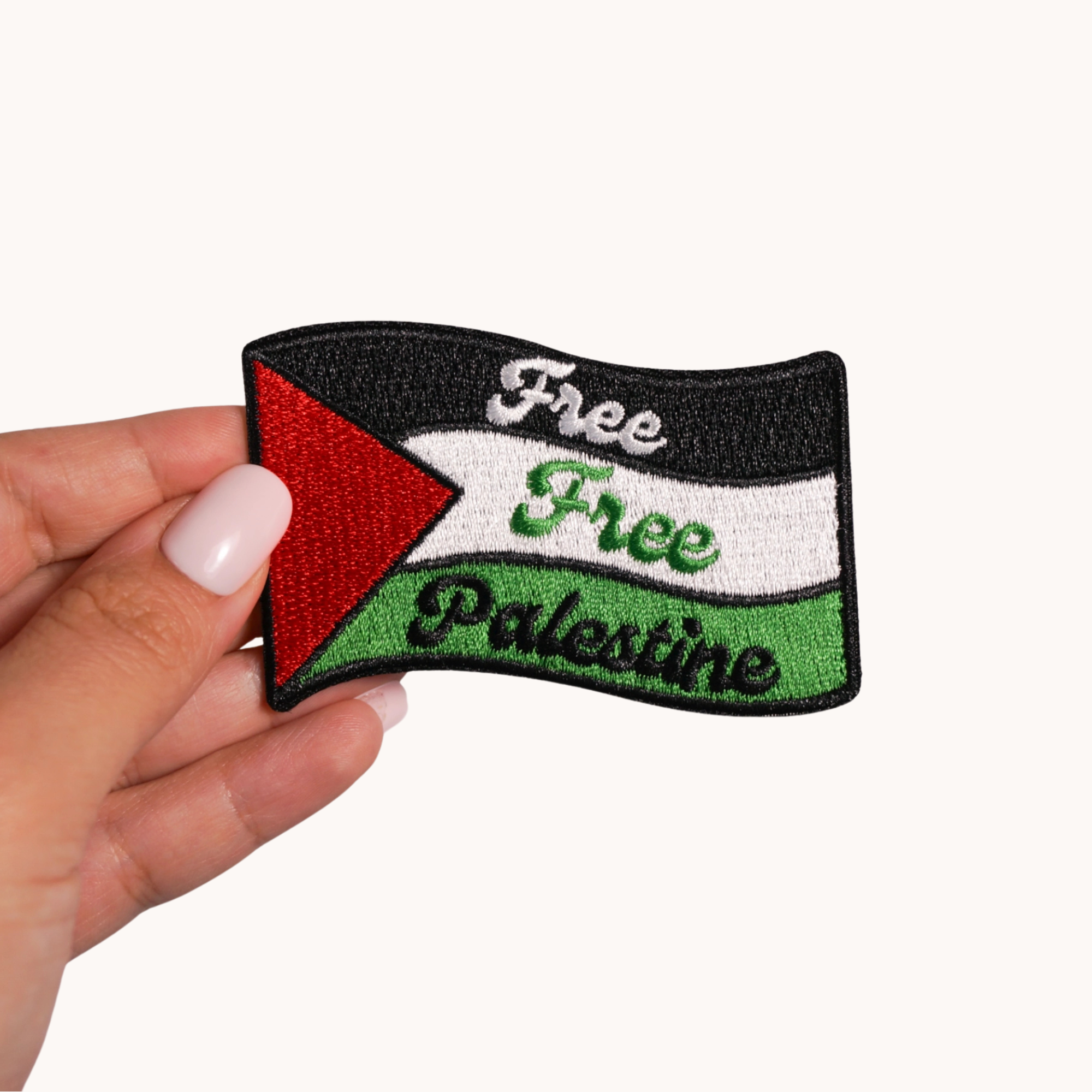 Iron On Palestinian Flag Patch