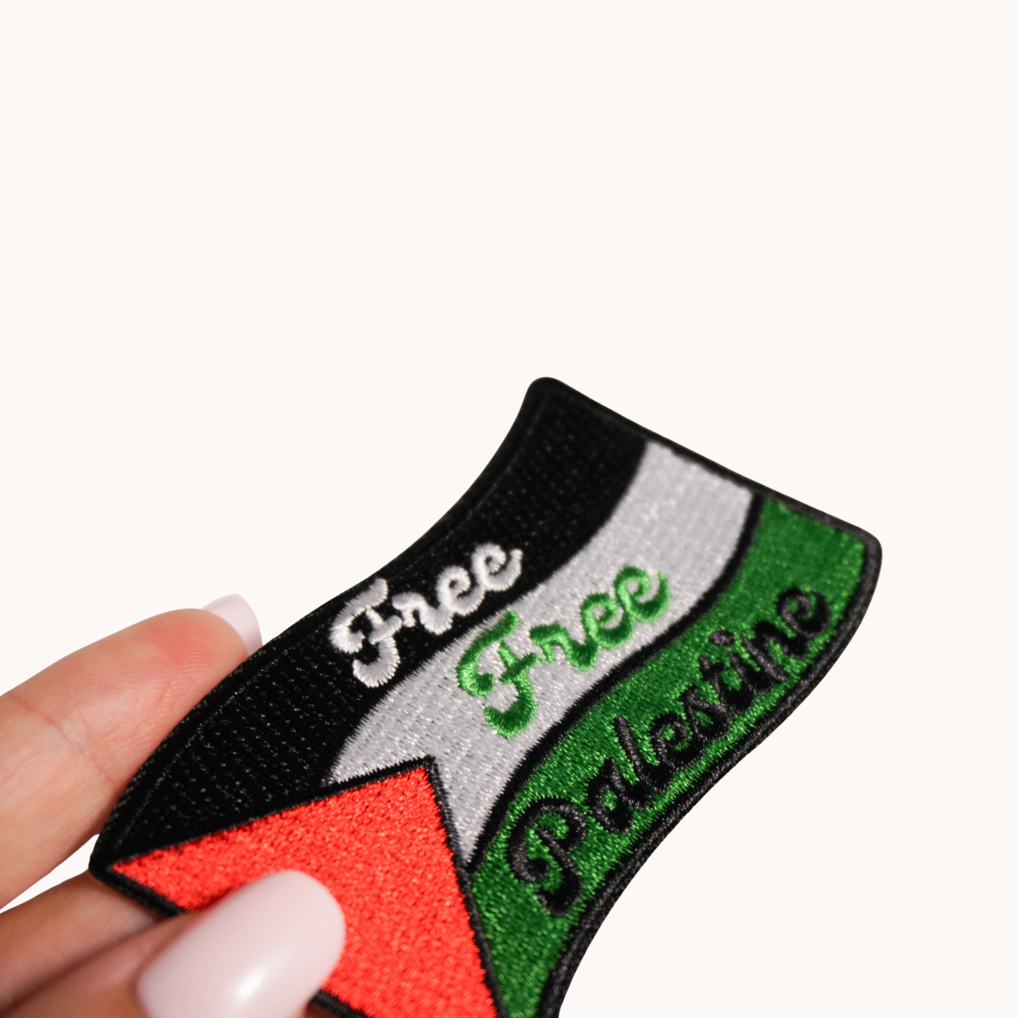 Iron On Palestinian Flag Patch