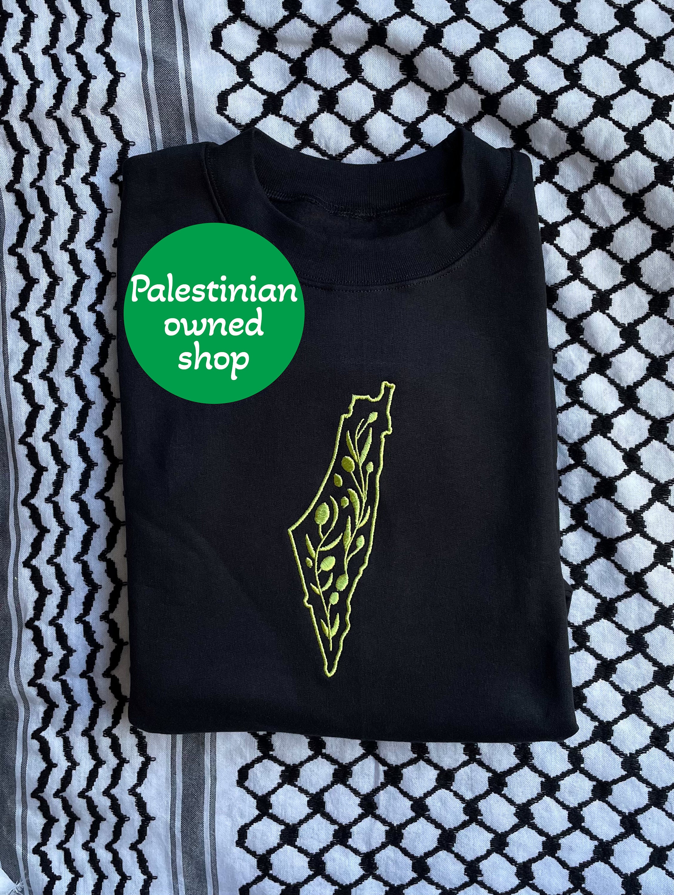 Palestinian-Owned Crewneck Sweater