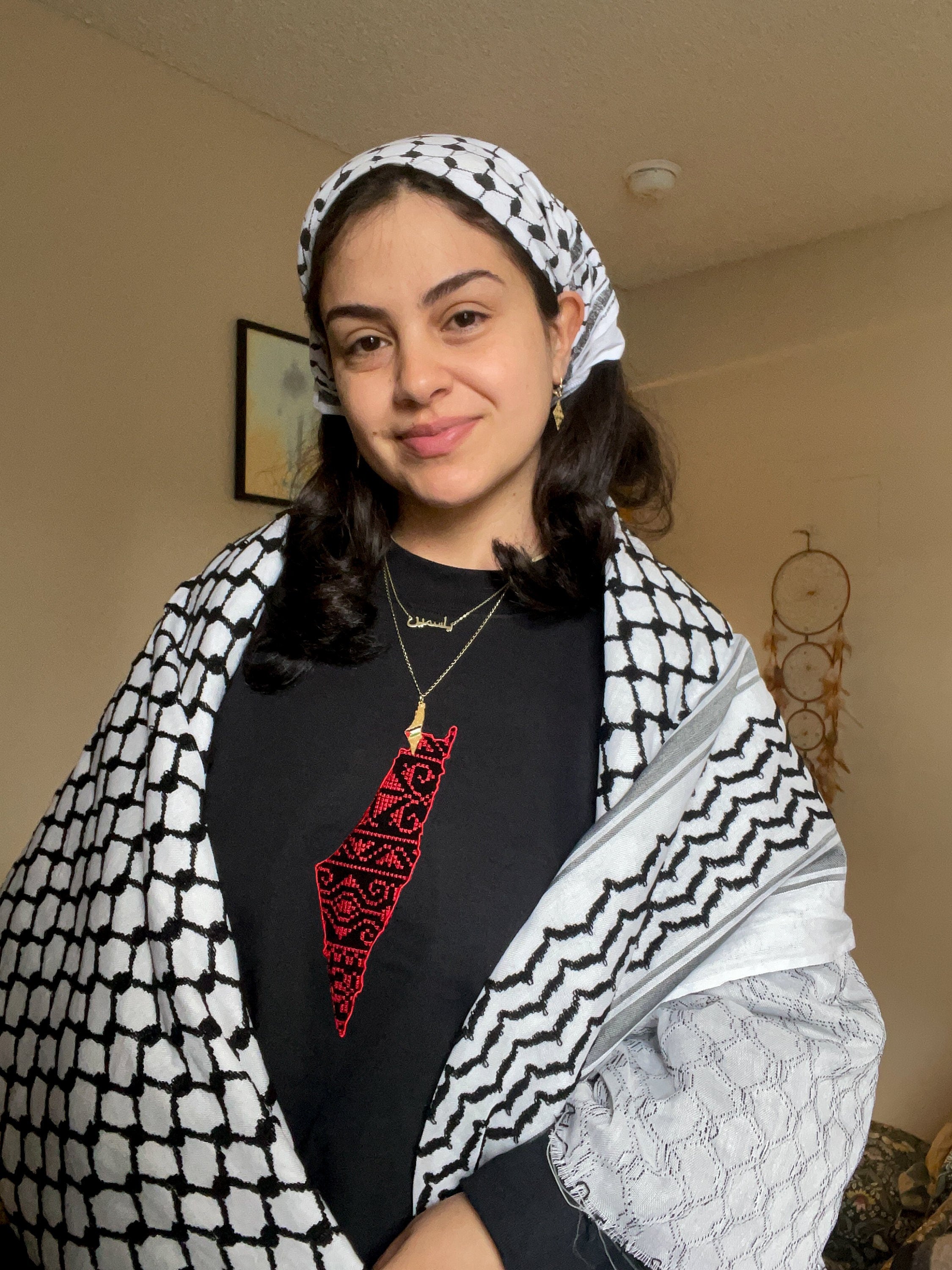 Palestinian-Owned Tatreez Sweater