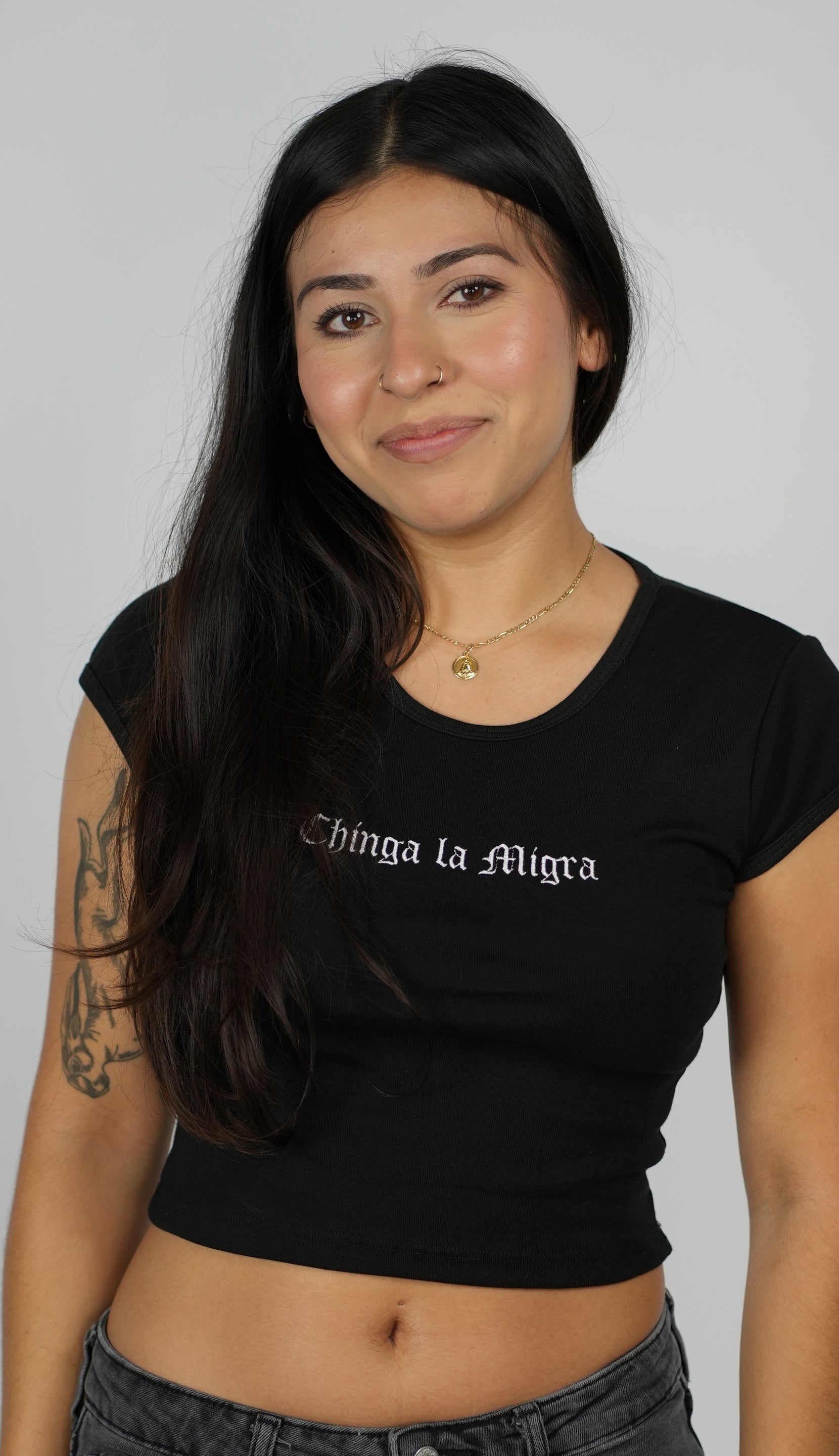 Chinga la Migra Baby Tee