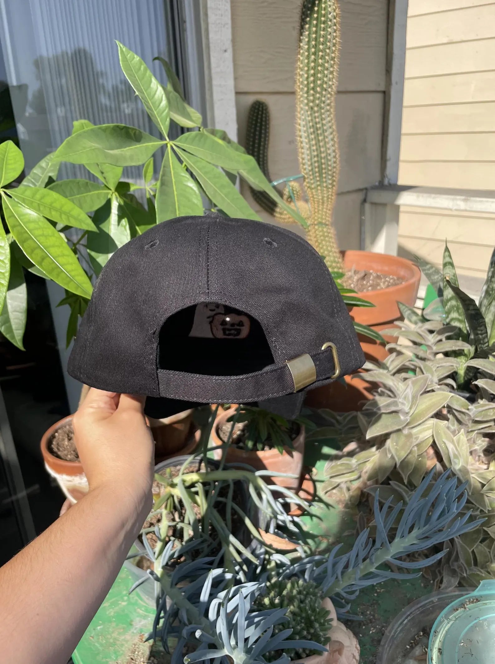Halloween Baseball Cap - Embroidered Ghost with Pumpkin
