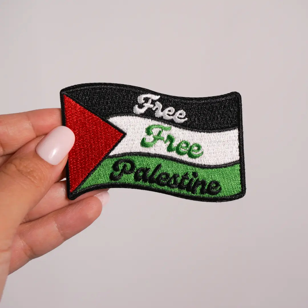 Palestinian Flag Patch – Palestine Iron-On Embroidered Patch