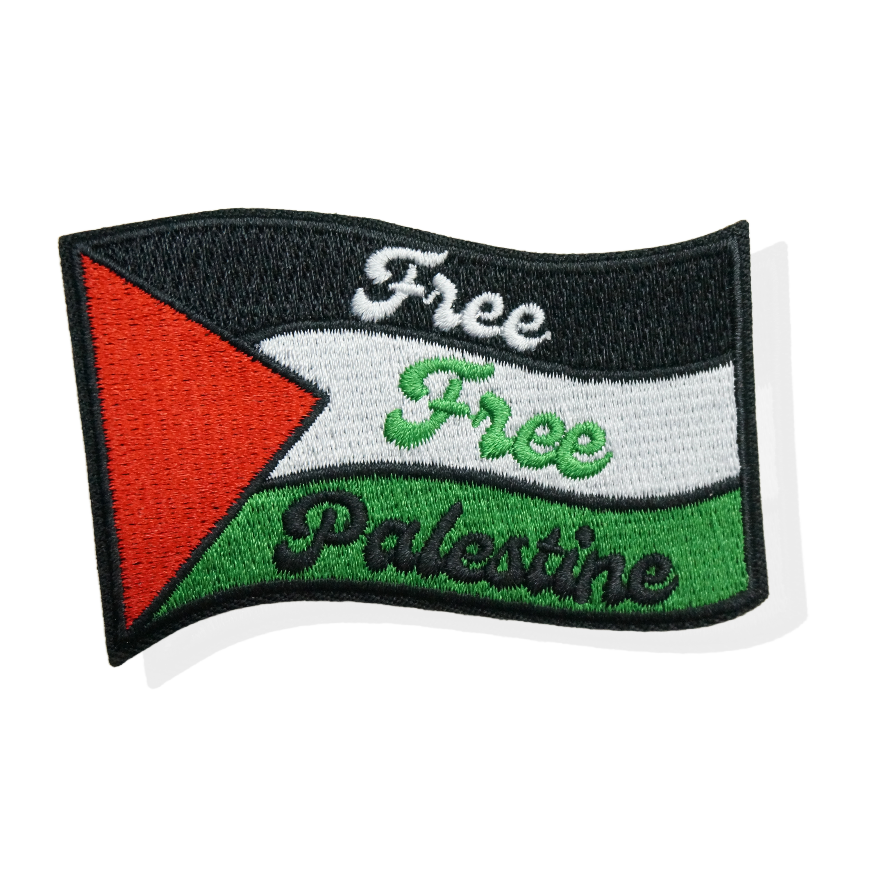 Palestinian Flag Patch – Palestine Iron-On Embroidered Patch