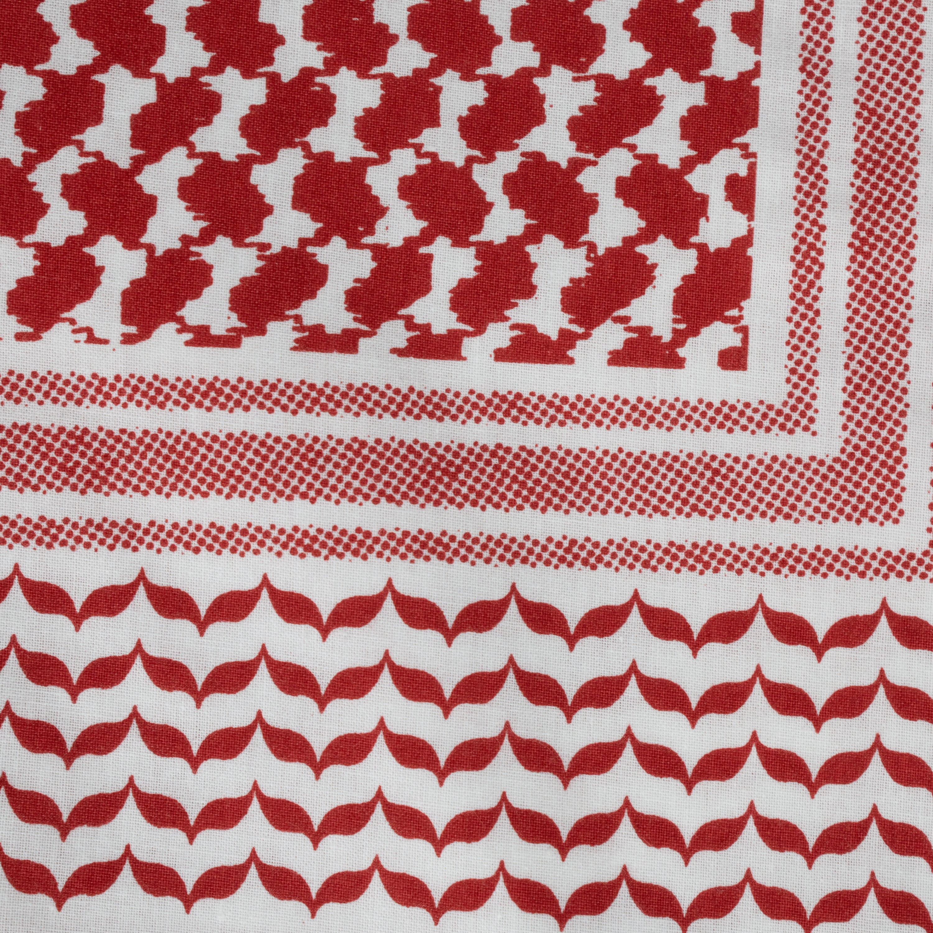 Red Kuffiyeh Bandana