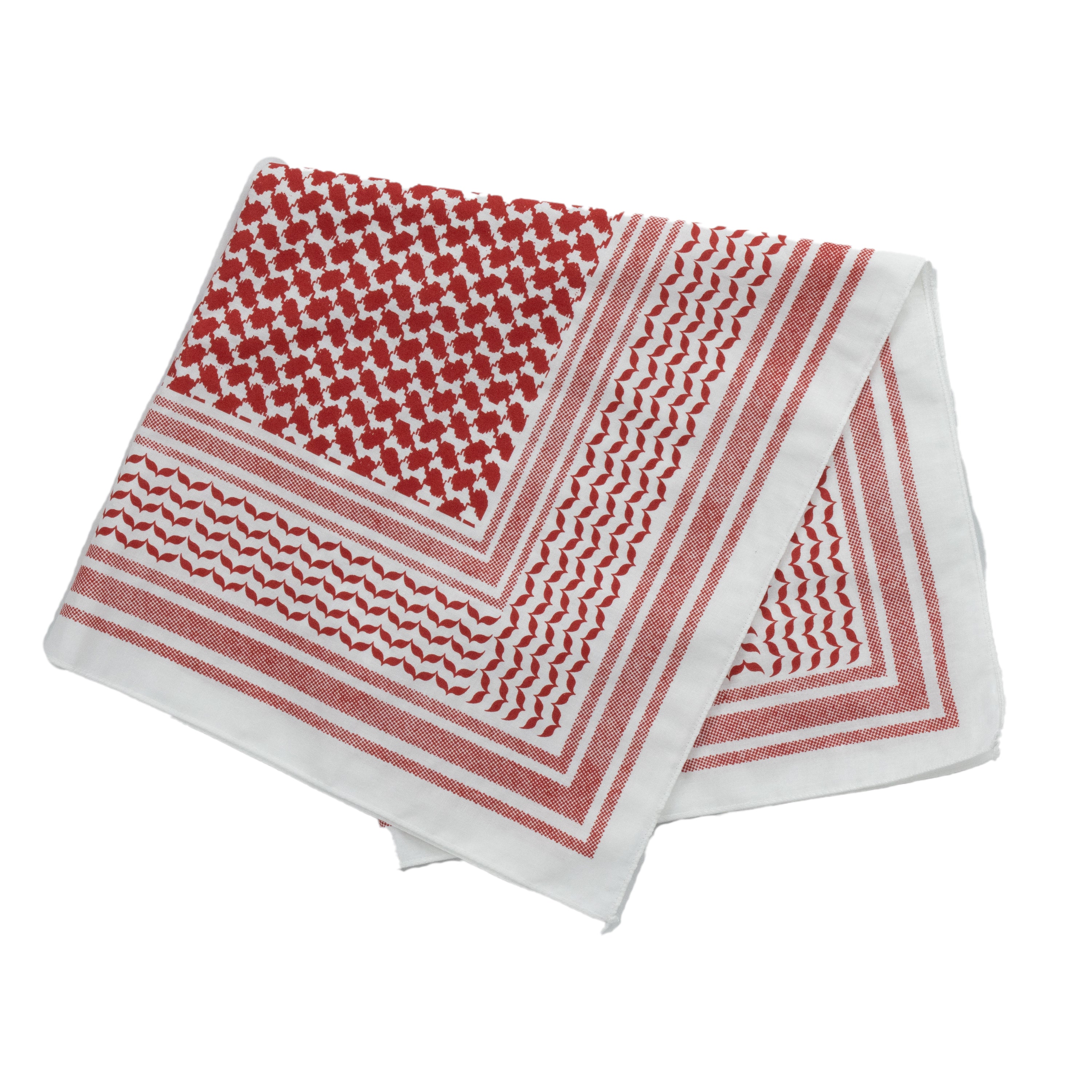 Red Kuffiyeh Bandana