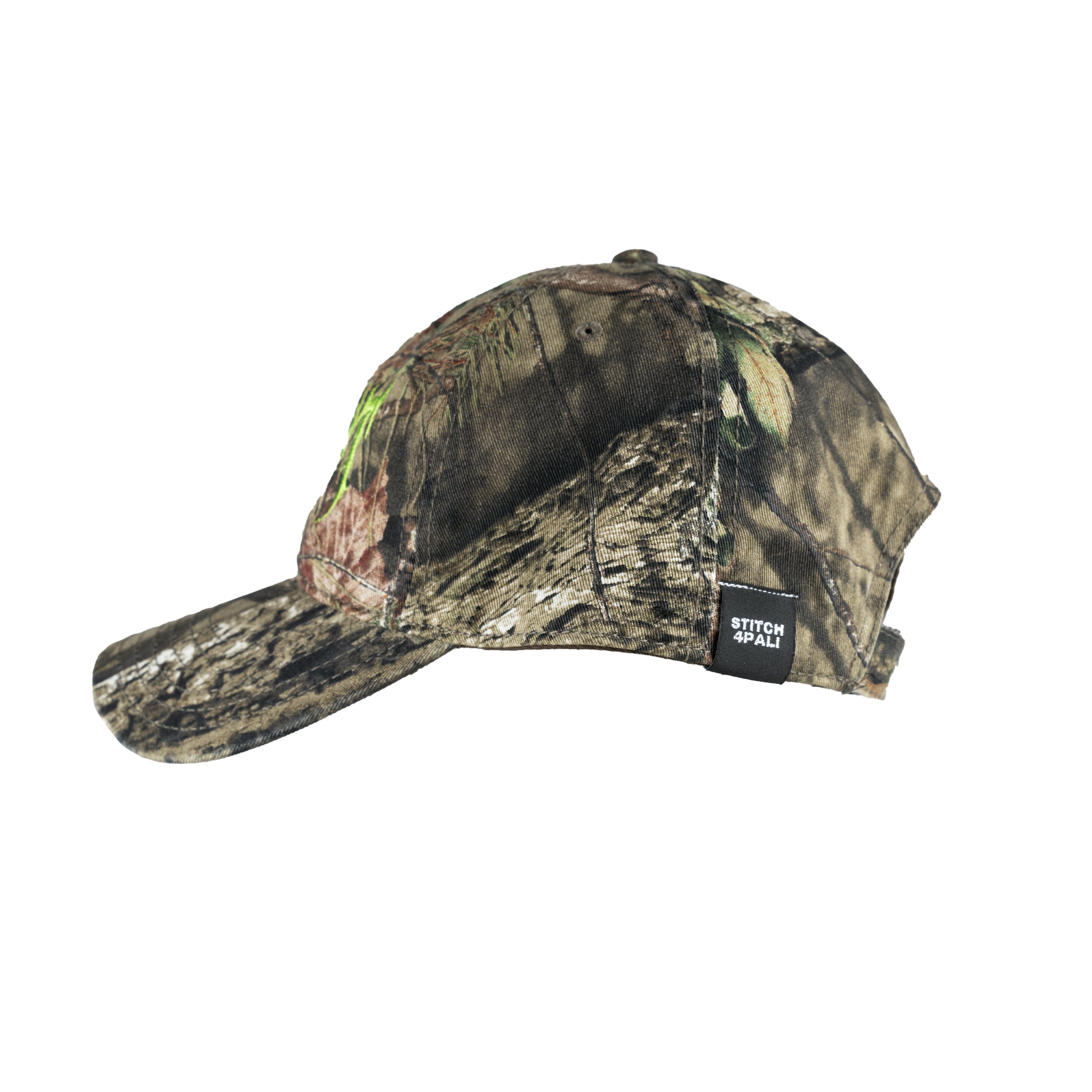 Resist Camo Baseball Cap (Lime)