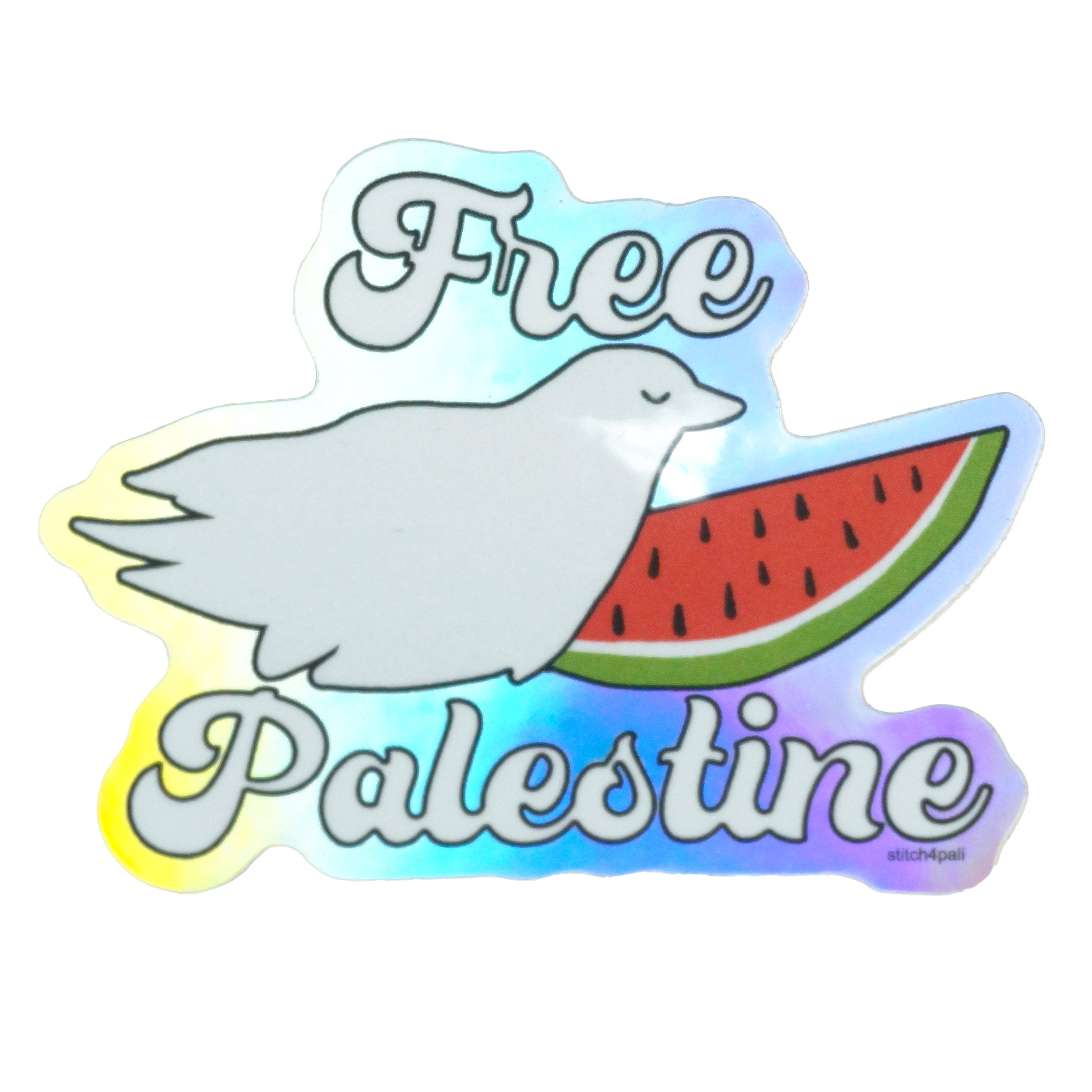 Free Palestine Sticker