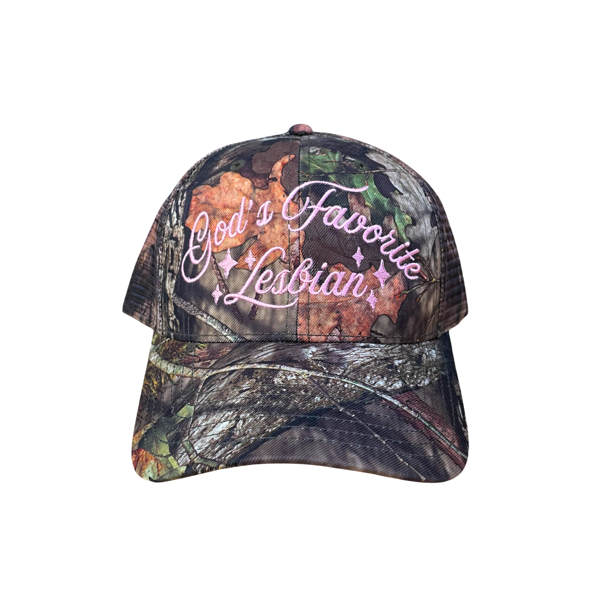 God's Favorite Lesbian Camo Cap