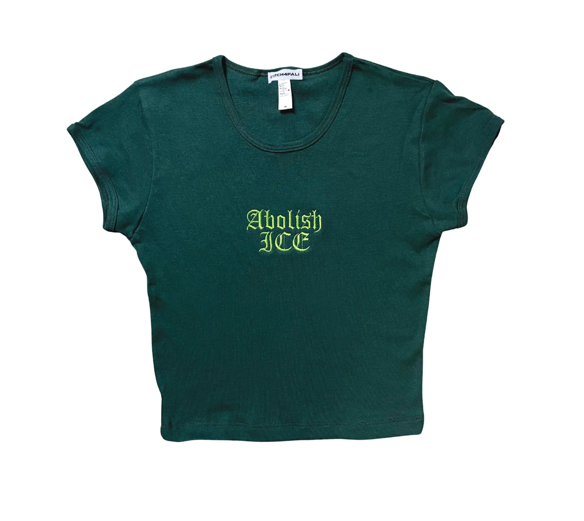 Green Abolish Ice Baby Tee