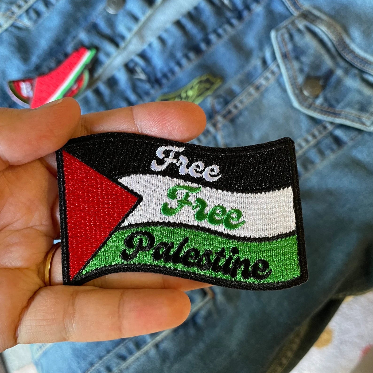 Palestine Patch Bundle – Set of 4 | Embroidered Iron-On Patches